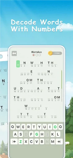 Cryptoscapes - Brain Word Game screenshot