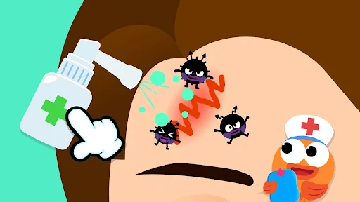 Baby Shark Hospital Play: Game screenshot