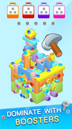 Screw Away: 3D Pin Puzzle screenshot