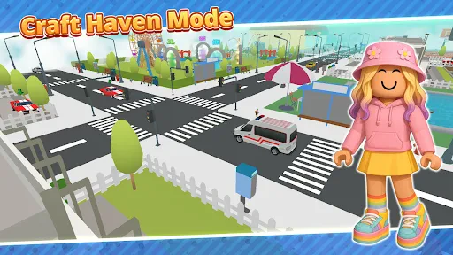Obby Block World: Craft City screenshot