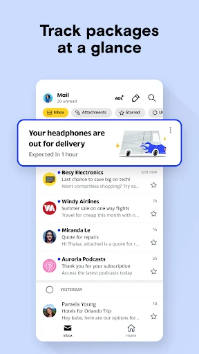 AOL: Email News Weather screenshot