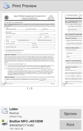 PrinterShare Mobile Print screenshot