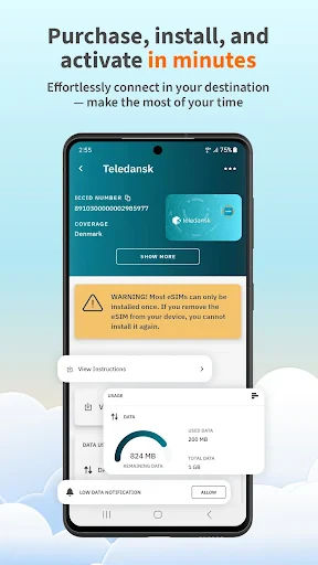 Airalo: eSIM Travel & Internet screenshot