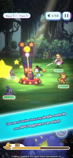 Disney Pixel RPG screenshot