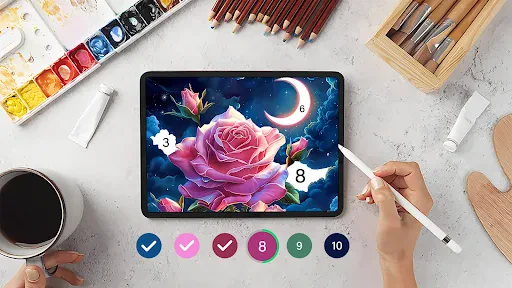 Tap Color Pro: Color By Number screenshot