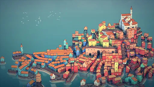 Townscaper screenshot