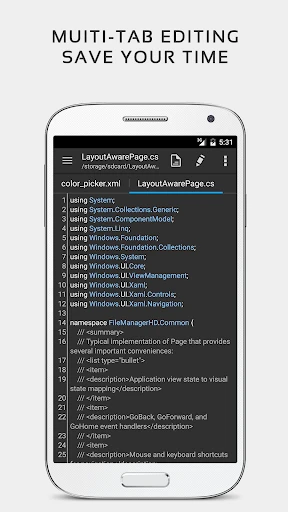 QuickEdit Text Editor Pro screenshot