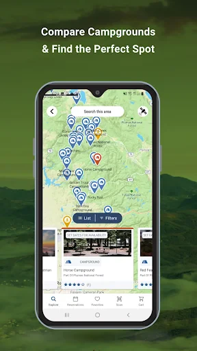 Recreation.gov screenshot
