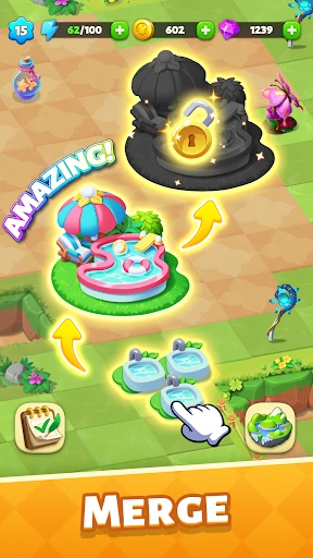 Panthia®: Magic & Merge Game screenshot