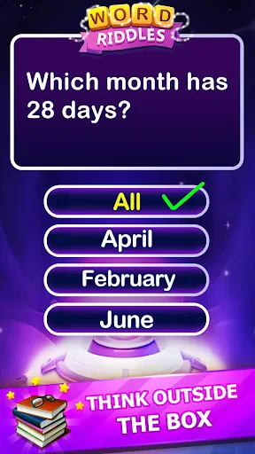 Word Riddles - Offline Word Ga screenshot