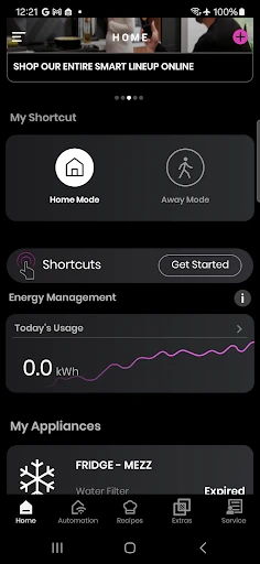 SmartHQ screenshot