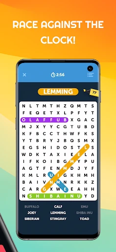 Infinite Word Search Puzzles screenshot