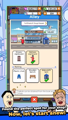 Alley Restaurant Tycoon screenshot