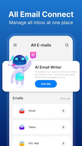 All Email Connect screenshot