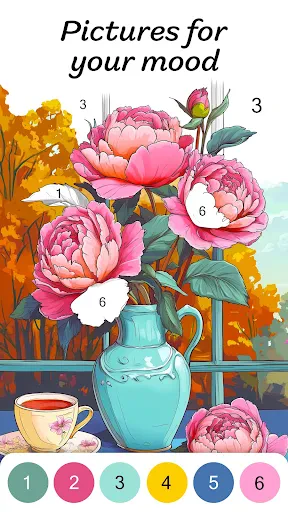 Color by Number for Adults screenshot