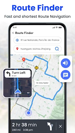 GPS Satellite Live Earth Map screenshot