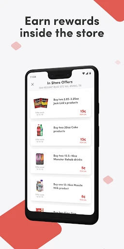Fuel Rewards® program screenshot