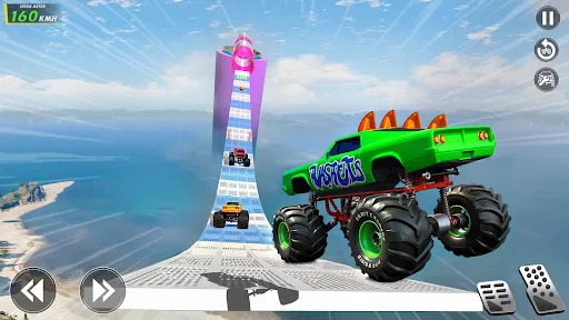 Mega Ramp Monster Truck Stunts screenshot