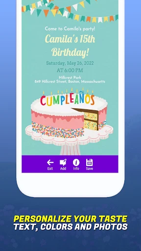 Invitation Maker－Card Creator screenshot