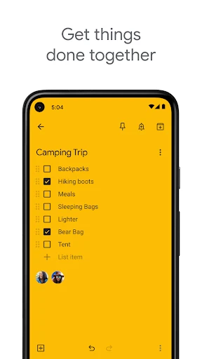 Google Keep - Notes and lists screenshot