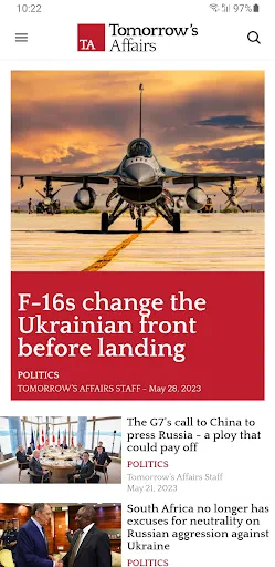 Tomorrow's Affairs screenshot