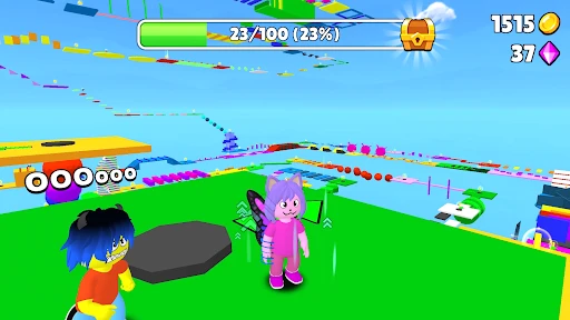 Obby Parkour: Runner Game screenshot