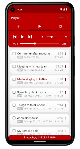 Voice Recorder Pro screenshot