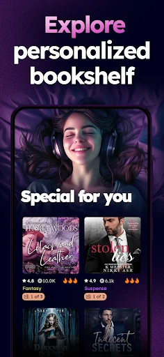 WhisperFM - Romance Novels screenshot