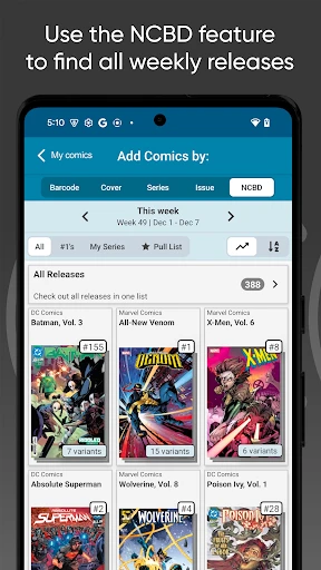 CLZ Comics comic book database screenshot