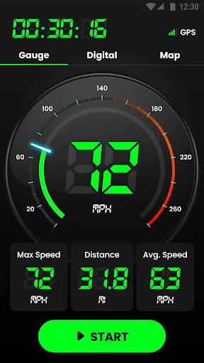 Speedometer: GPS Speedometer screenshot