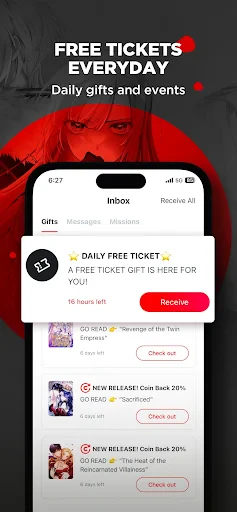 POCKET COMICS: Premium Webtoon screenshot