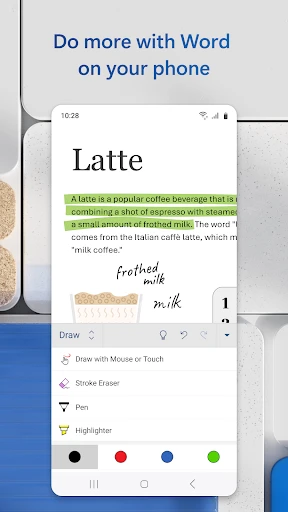 Microsoft Word: Edit Documents screenshot