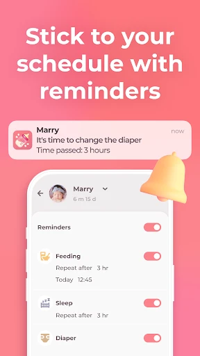 Breastfeeding tracker Pump log screenshot