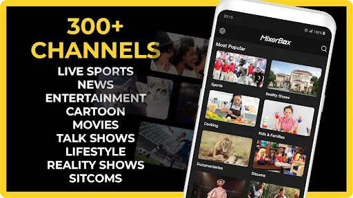 FREECABLE© TV App: Shows, News screenshot
