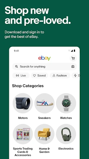 eBay online shopping & selling screenshot