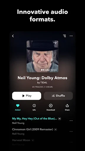 TIDAL Music: HiFi sound screenshot