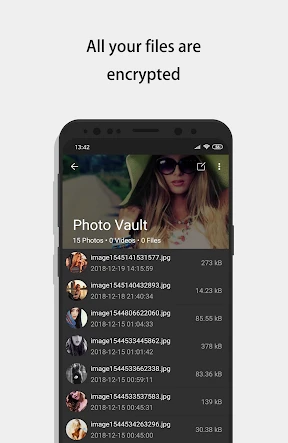 Calculator - photo vault screenshot