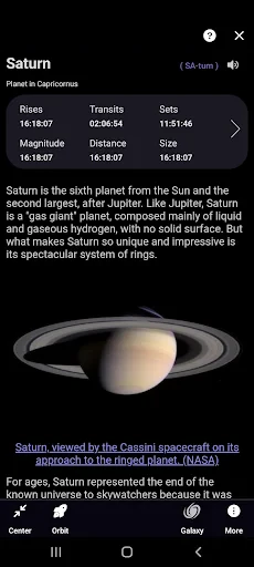 SkySafari 7 Pro screenshot