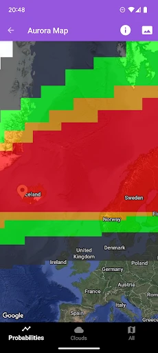 My Aurora Forecast Pro screenshot