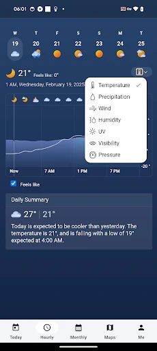 MSN Weather - Forecast & Maps screenshot