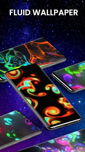 Magic Fluid: 4D Live Wallpaper screenshot