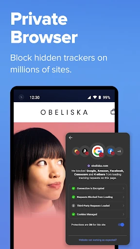 DuckDuckGo Browser, Search, AI screenshot