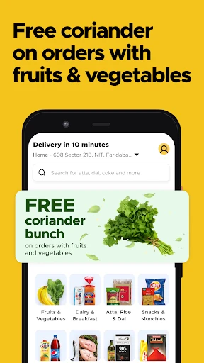 Blinkit: Grocery in 10 minutes screenshot