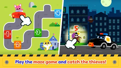 Baby Shark Car Town: Kid Games screenshot