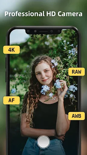HD Camera 2025 for Android screenshot
