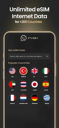 2nd Line+ Phone Number & eSIM screenshot