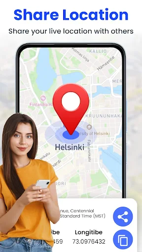 GPS Satellite Live Earth Map screenshot