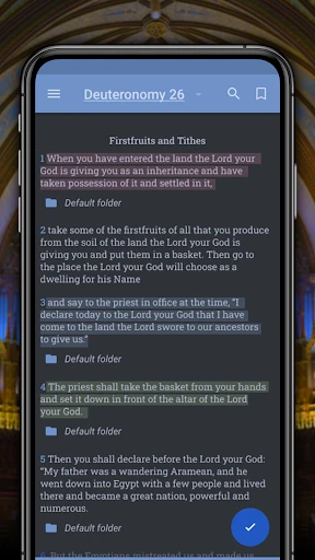 NKJV Bible offline app screenshot