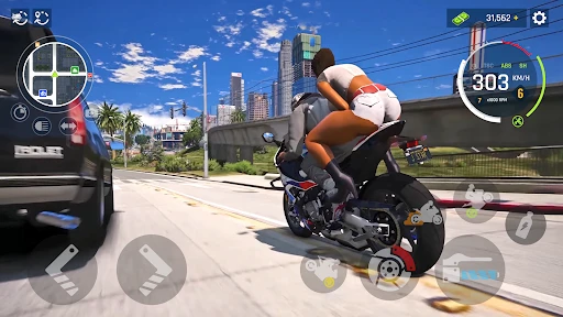 Driving Motor Racing Simulator screenshot