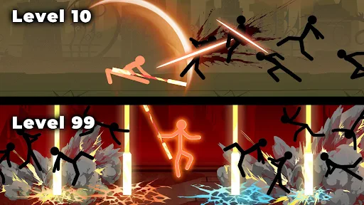 Stickman vs Monster: Idle RPG screenshot